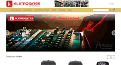Desktop Screenshot of eletrosates.com.br
